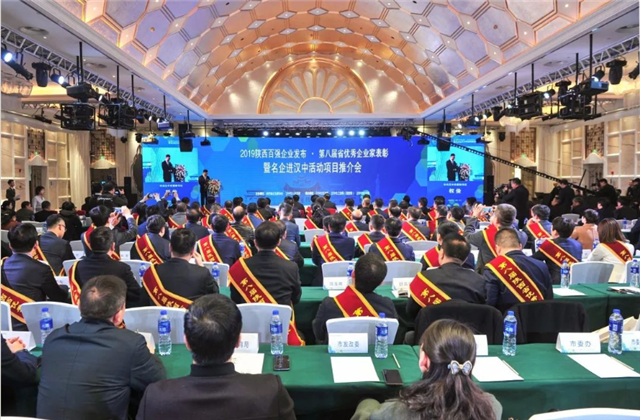 豪运国际西北集团荣列陕西省民营企业50强第9位